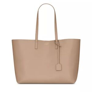 NWT Saint Laurent Shopping Bag East-West Tote in Smooth Leather